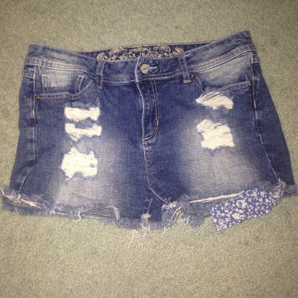 High wasted dressed shorts