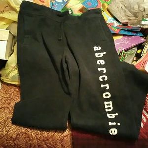 Pair of a&f kids xl jogging pants