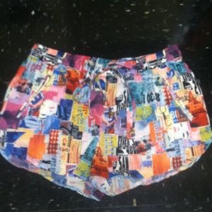 European style sporty luxe shorts