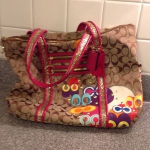 Coach Poppy handbag/tote