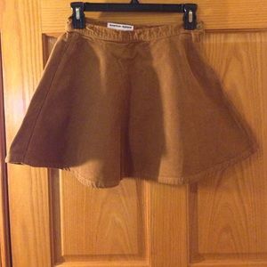 American apparel corduroy circle skirt
