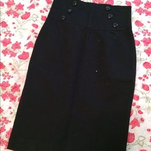 Black Pencil Skirt