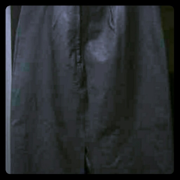 GENUINE LEATHER SKIRT