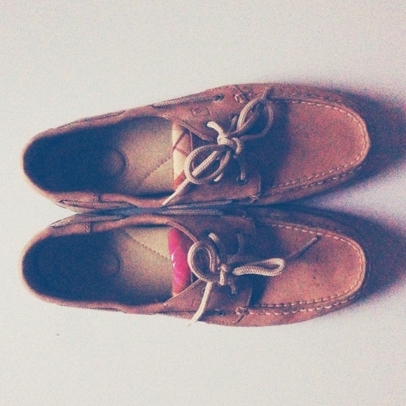 Pink and Plaid Sperrys