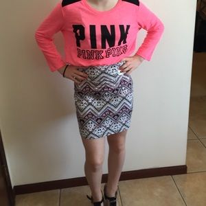 Victoria Secret Pink High Waisted Mini Skirt