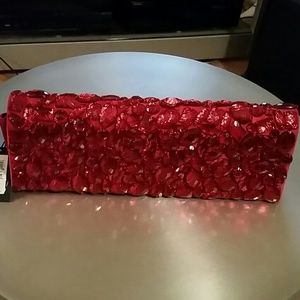 L'Wren Scott for Banana Republic Red Stone Clutch