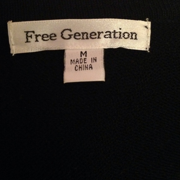 Free Generation long cardigan with ruffles - Picture 2 of 2