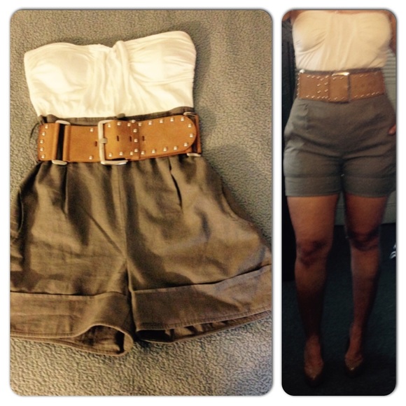 Women's one piece short romper