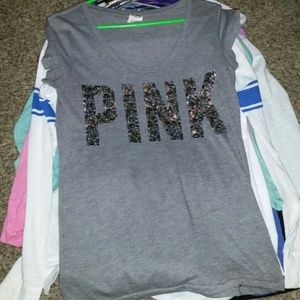Victoria's secret PINK bling tee