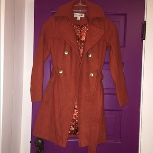 Dark Orange Coat
