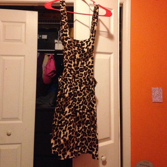 Leopard print dress