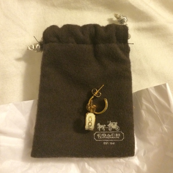 Never Worn Coach Earrings!
