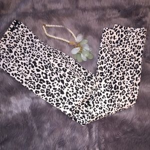 Cheetah Print Pants