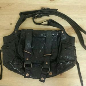 BCBG Leather Crossbody Bag