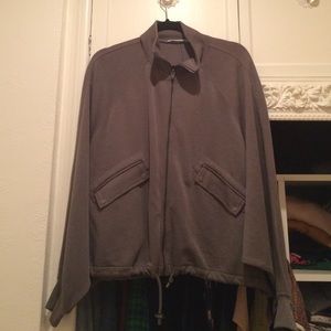 T by Alexander wang jacket zip up