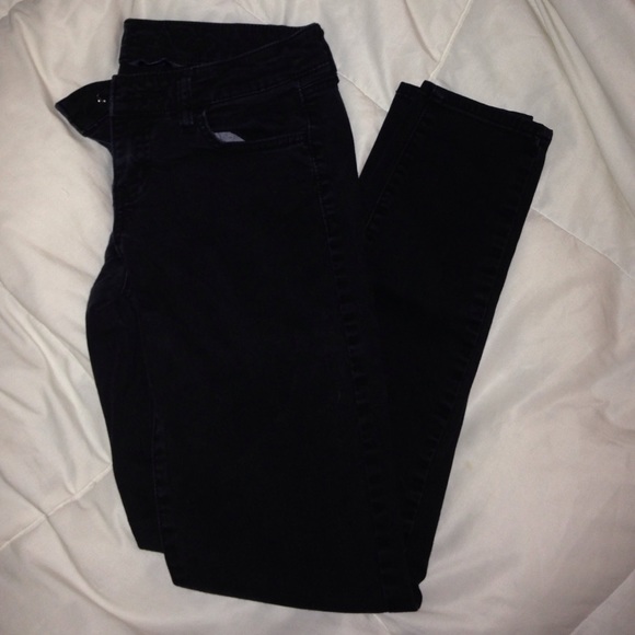 Solid Black Jeans