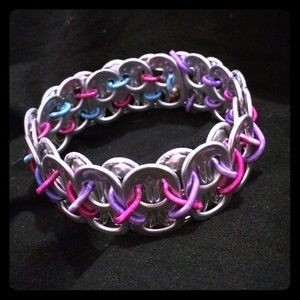 Pop tab bracelet