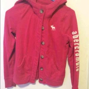 Sweater/coat style hoodie