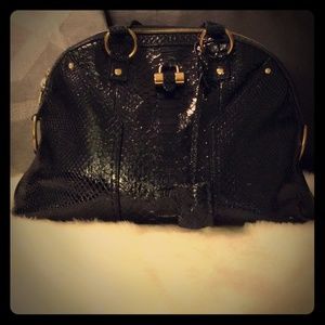 58% off Yves Saint Laurent Handbags - Ysl black large muse handbag ...  