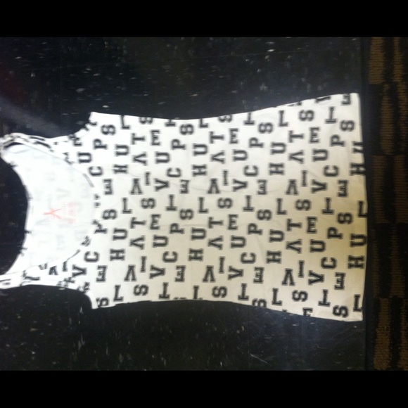 Alphabet tank top