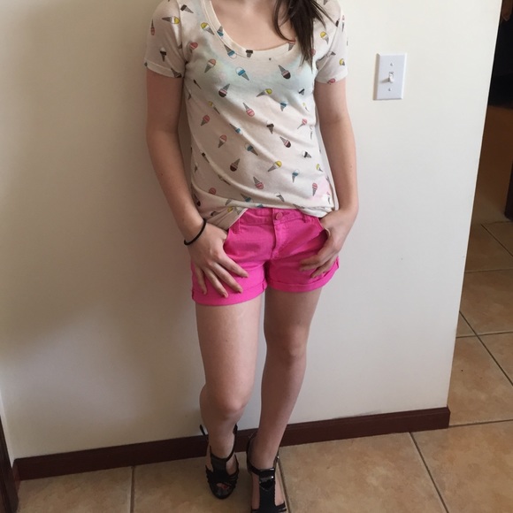 Pink Shorts