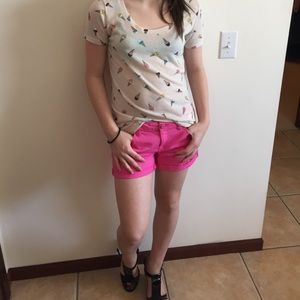 Pink Shorts