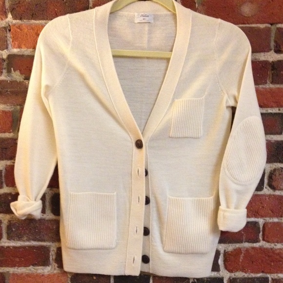 Madewell Ivory Cardigan