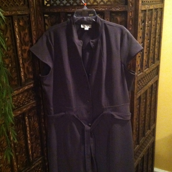 Plus Size 18 Dress & Scarf