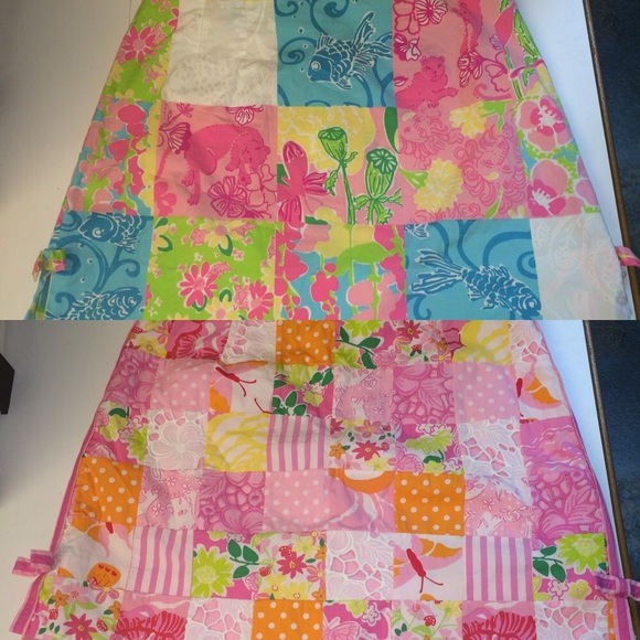 Two Lilly pulitzer skirts bundle