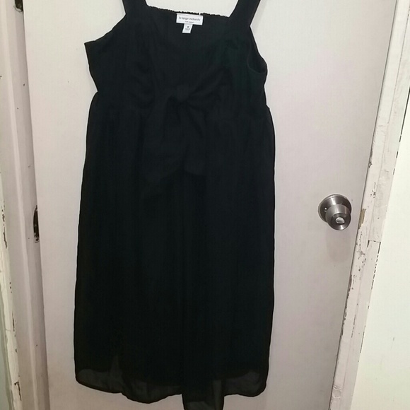 Maternity little black dress