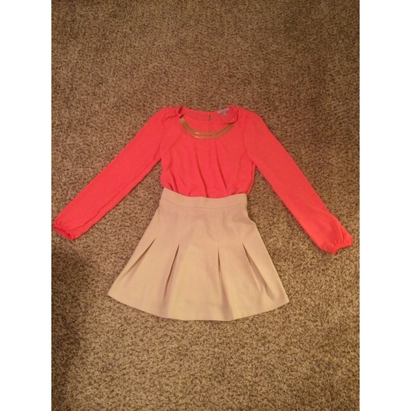 Skirt-short Taupe