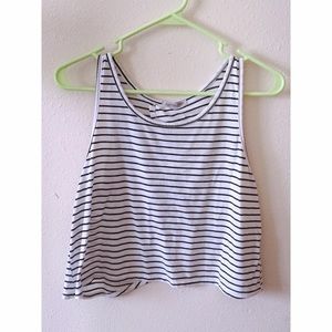 Stripe Crop Top