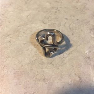 James Avery Double Heart Ring