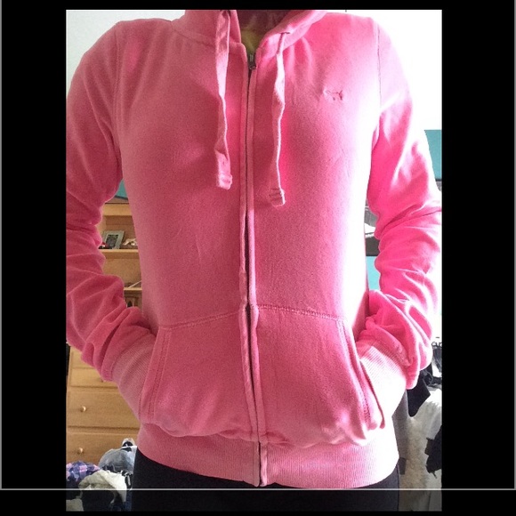 SOLD! Victoria's Secret Pink zip up sweat shirt - Picture 2 of 4