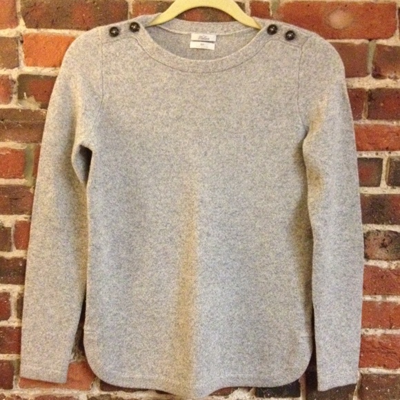 Madewell Button Neck Sweater