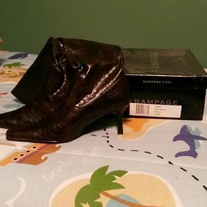 Rampage Croco Boots with box! Brand new!