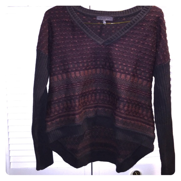 Thick knit sweater