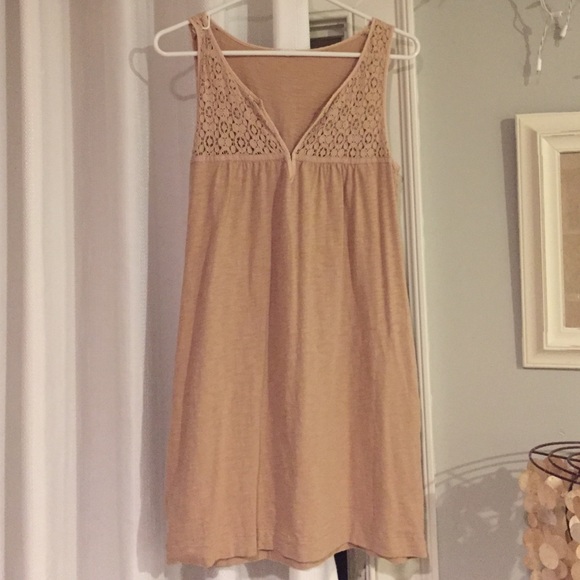J.crew tan dress