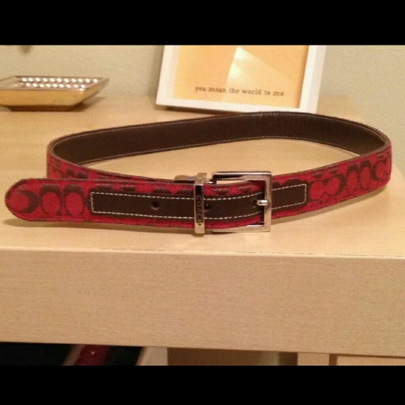 Coach Belt