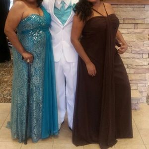 Custom made Brown Gown