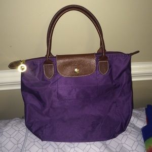 Lavender Longchamp purse!