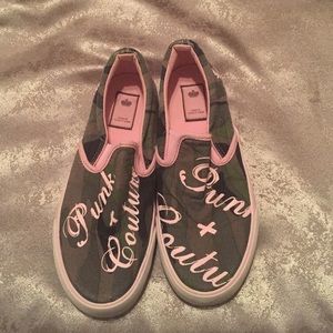Juicy couture canvas sneakers