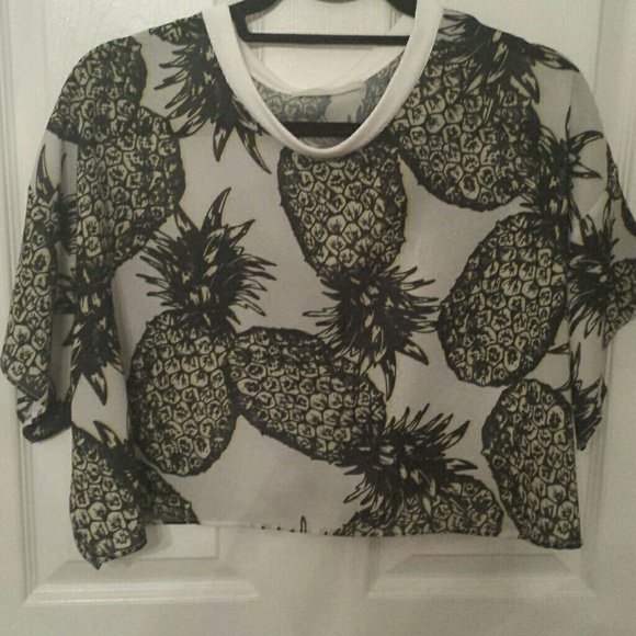 Zara pineapple top