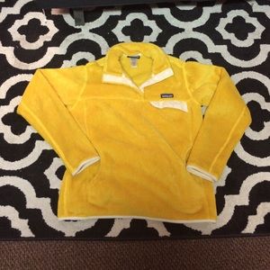 ❌ON HOLD❌Womens Large Yellow and White Patagonia