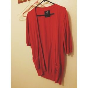 American eagle cardigan with short sleeves!