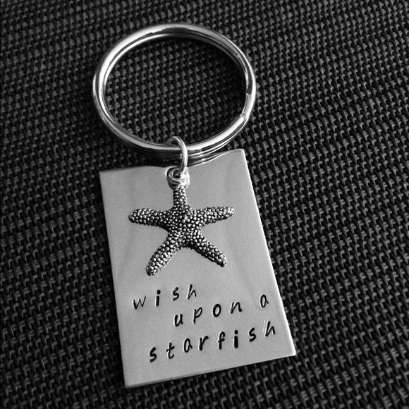 Starfish keychain