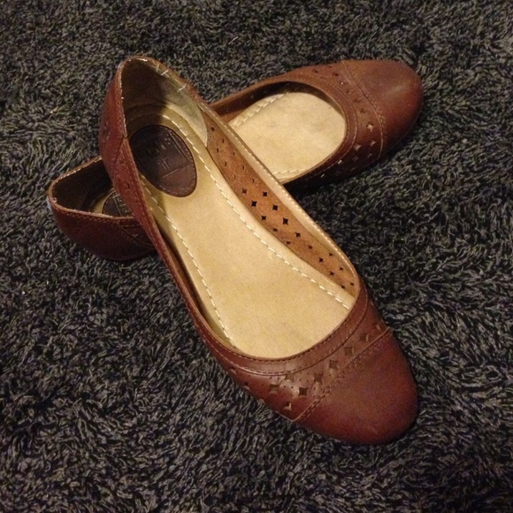 Frye Carson Perf Ballet Flats