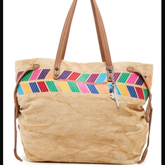 NWT Lucky brand boho tote