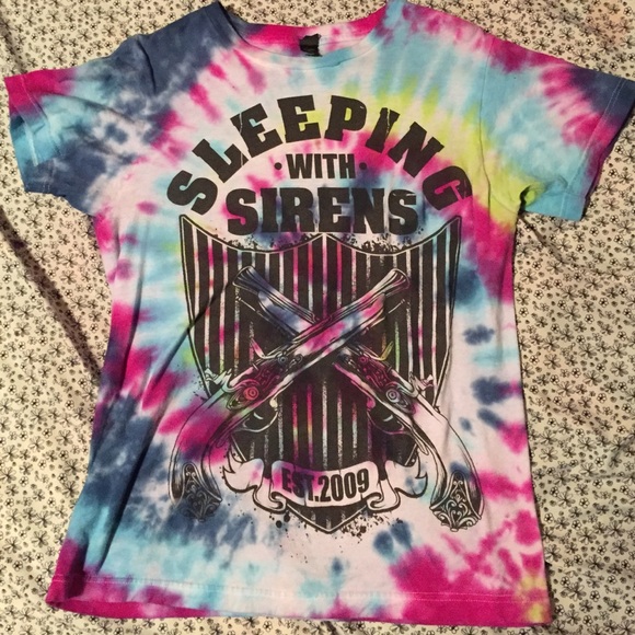 Sleeping With Sirens Tye-Dye T-Shirt