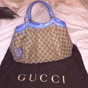 Gucci Sukey Original GG Canvas Tote